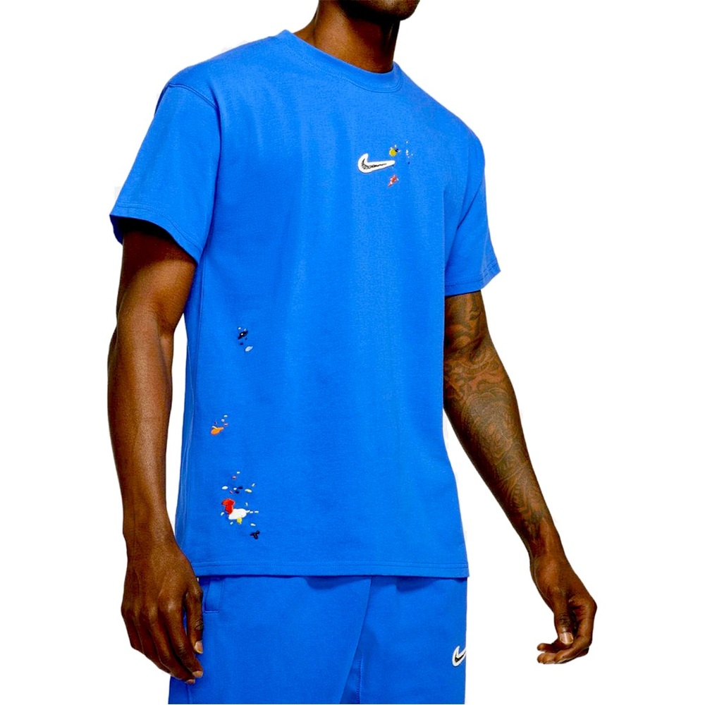 Nike Men's Vibrant Blue Short Sleeve Tee